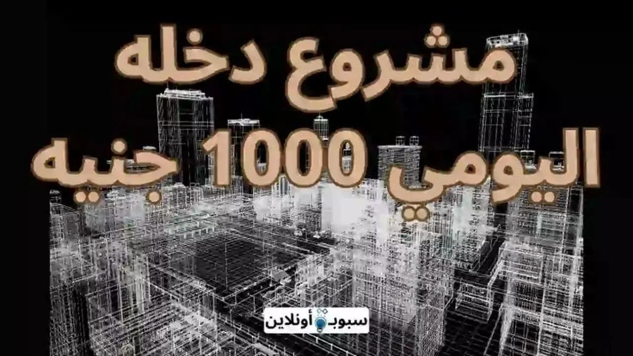 أفضل 20 مشروع دخله اليومي 1000 وأكثر 2025