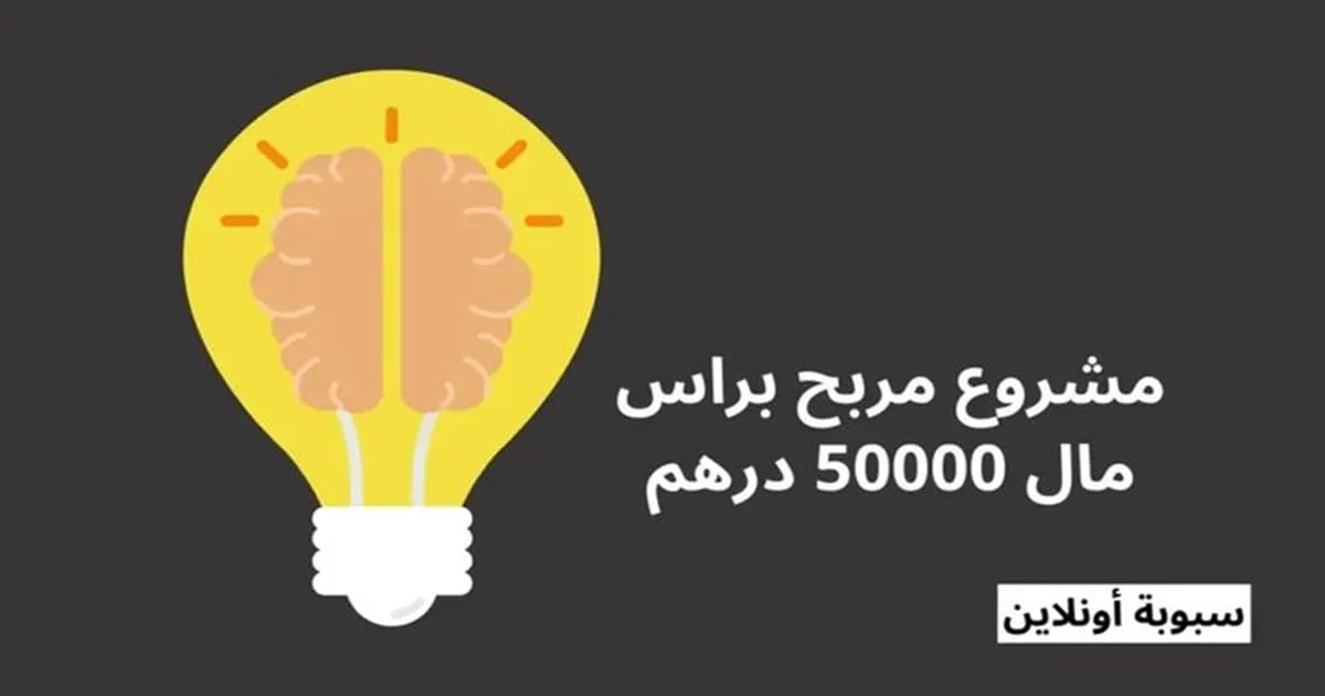 افضل 10 مشروع مربح براس مال 50000 لعام 2025