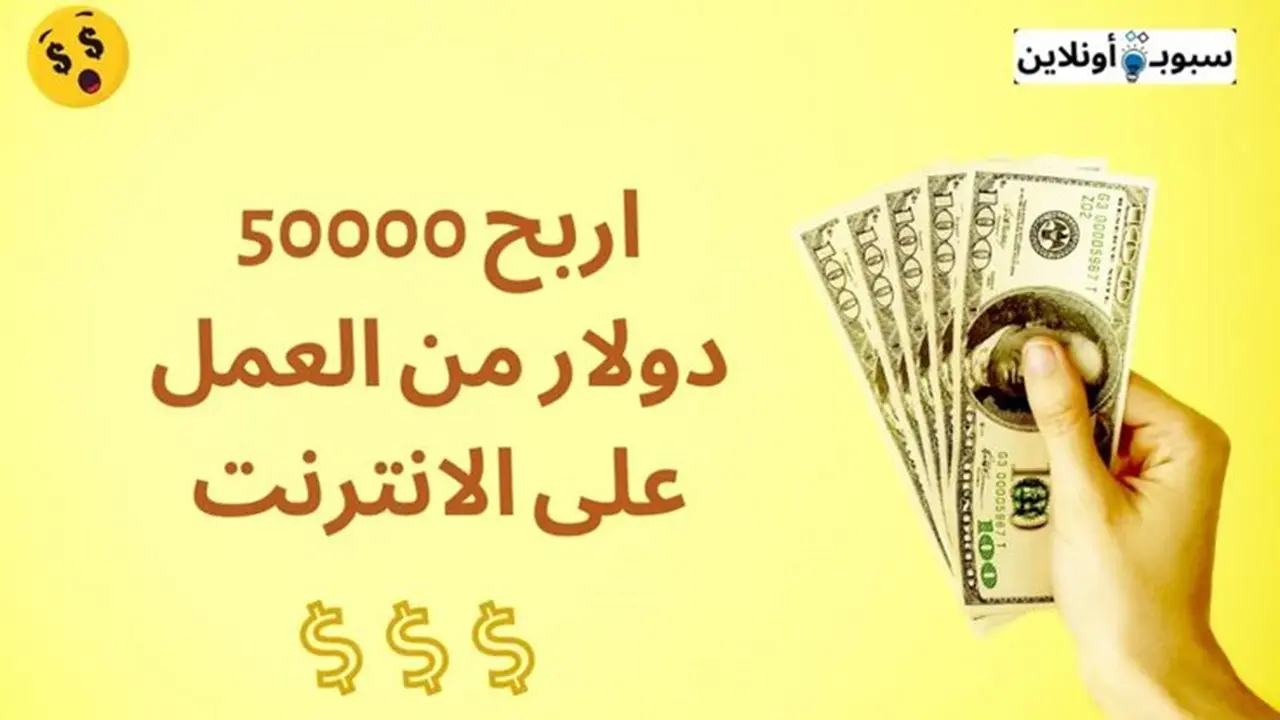 اربح 50000 دولار من الانترنت (أفضل 4 طرق لتحقيق ذلك)