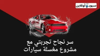 تجربتي مع مشروع مغسلة سيارات (10 نصائح من تجربة واقعية)