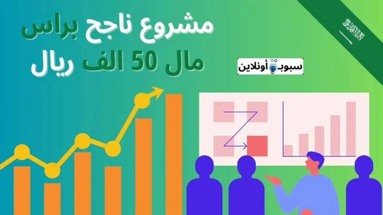 أفضل 7 مشروع ناجح براس مال 50 الف ريال في السعودية 2025