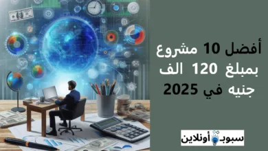 أفضل 10 مشروع ب 120 الف جنيه في 2025 (استثمر بذكاء وابدأ الربح)