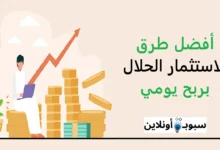 أفضل طرق الاستثمار الحلال بربح يومي 2025