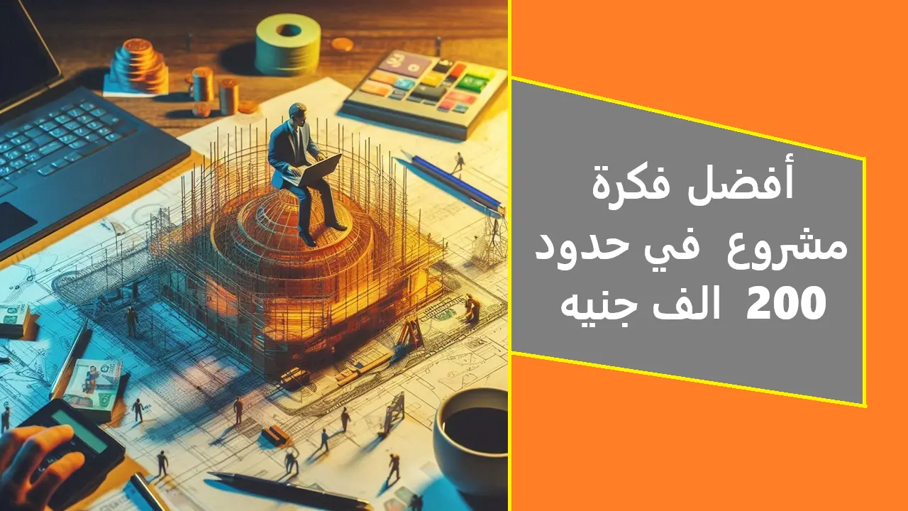 أفضل فكرة مشروع في حدود 200 الف جنيه 2025
