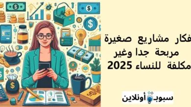 أفكار مشاريع صغيرة مربحة جدا وغير مكلفة للنساء 2025