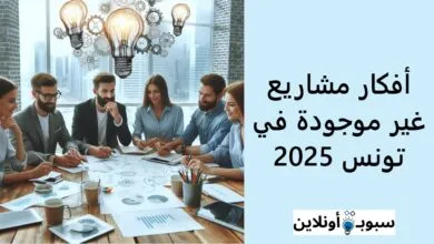 أفكار مشاريع غير موجودة في تونس 2025