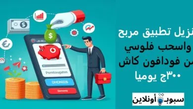 تنزيل تطبيق مربح واسحب فلوسي من فودافون كاش 300ج يوميا 2025