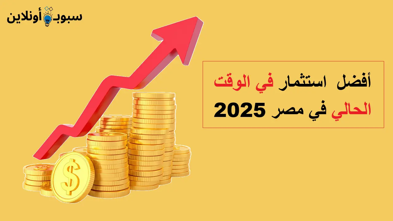 أفضل استثمار في الوقت الحالي في مصر 2025 (فرص ذهبية لزيادة أرباحك)