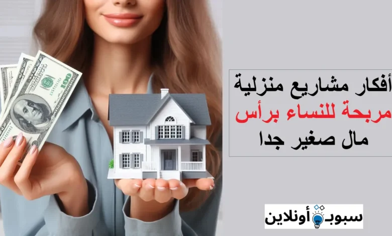 أفكار مشاريع منزلية مربحة للنساء برأس مال صغير جدا 2025
