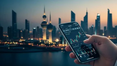 أفضل 5 وسطاء تداول مرخصين في الكويت (مقارنة شاملة لعام 2025)