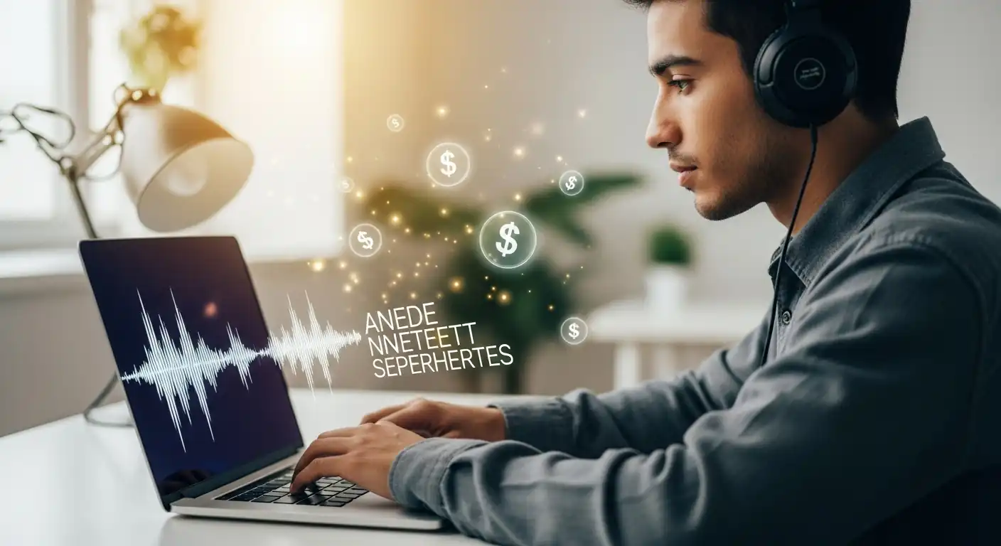 شرح موقع go transcript للربح من التفريغ الصوتي 2025