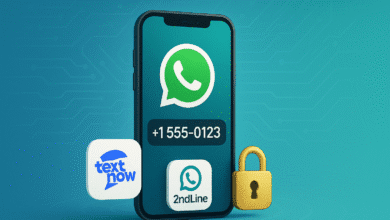 طريقة تفعيل واتساب برقم أمريكي وهمي 2025