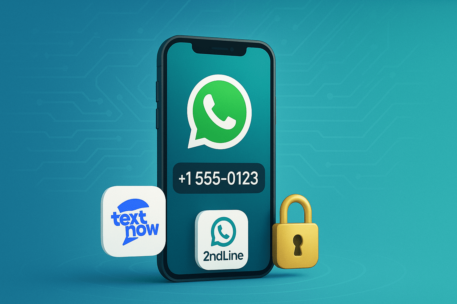 طريقة تفعيل واتساب برقم أمريكي وهمي 2025