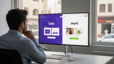 مقارنة بين شوبيفاي وسلة 7 فروقات جوهرية ستحدد قرارك النهائي (2025)