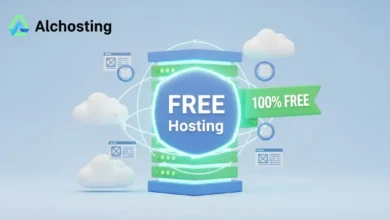 كيفية الحصول على استضافة مجانية من alchosting مجانية 100%